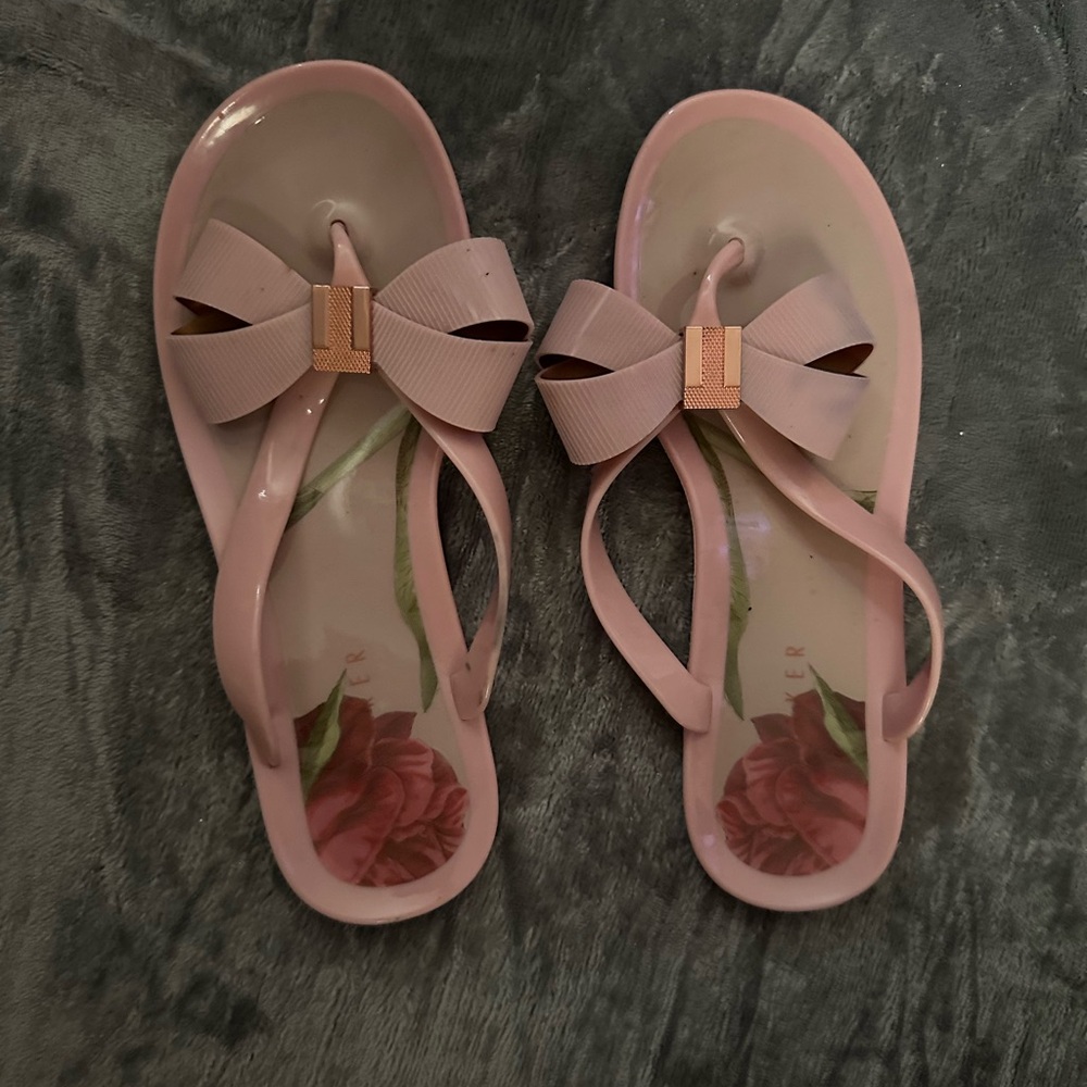 Ted Baker Blush Bow Sandals